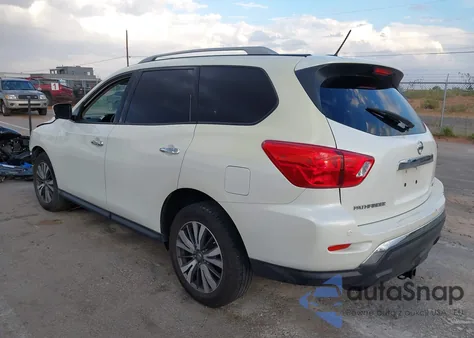 2018 Nissan Pathfinder Sl из США, поврежденный, VIN 5N1DR2MN4JC602520